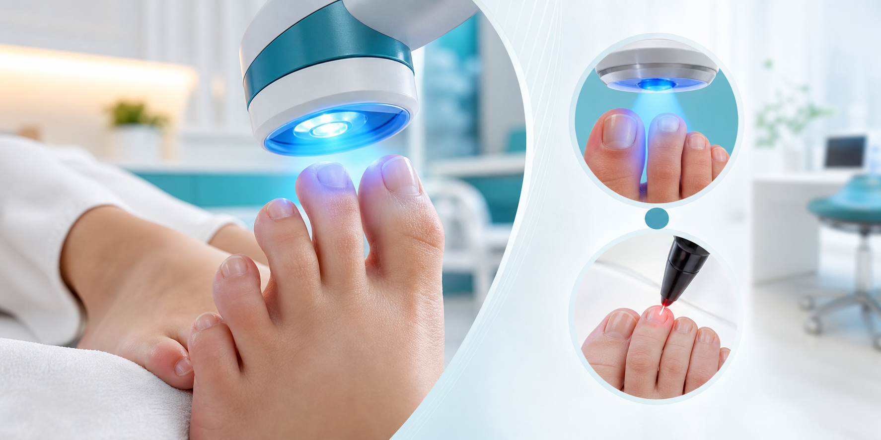 ToeFX light therapy visual